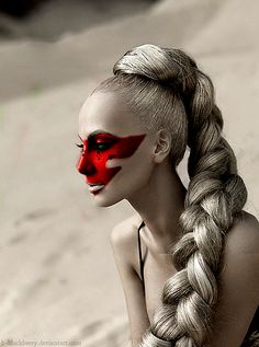 Magic The Gathering, The Gathering, Halloween Face, Face Makeup, Halloween Face Makeup, Mask, Deviantart, Makeup, Beauty