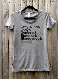 a gray t - shirt with the words grey wind and numbers, summer & shagyog on it