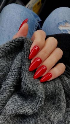 Stars Nails, Red Acrylic Nails, Fall Acrylic Nails, Red Nail Designs, Makijaż Smokey Eye, Red Nail, Summer Acrylic Nails, Acrylic Nail Art, Acrylic Nails Coffin