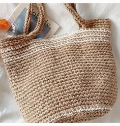 Buy Online High Quality, Unique Handmade Twine Knitted Shoulder Bag, Fashion Casual Tote, Handmade Gift for Her, Women's Hand Woven Bag - Elena Handbags Crochet Totes, Minimalist Shoulder Bag, Sustainable Bag, Crochet Clutch, Handmade Gifts For Her, Crochet Tote, Boho Bag, Casual Tote, Shopping Tote Bag