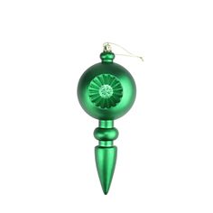 Green shatterproof Christmas finial ornaments with a matte finish. Feature retro reflector cut outs on the front and back. Equipped with a gold ornament cap Finial Ornaments, Gold Ornament, Shatterproof Ornaments, Matte Green, Green Retro, Silver Ornaments, Gold Ornaments, Christmas Ornament Sets, Plastic Glass