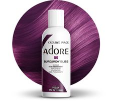 PRICES MAY VARY. Vibrant Color Quick and Easy to use Made in USA Free of Alcohol, Peroxide, and Ammonia Vegan and Curelty Free Adore Red Hair Dye, Adore Semi Permanent Hair Color, Burgundy Background Aesthetic, Red Hair Dye, Best Hair Dye, Dyed Hair Purple, Semi Permanent Hair Dye, Dyed Red Hair, Brown Hair Dye