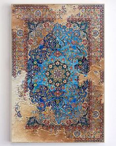 Persian Calligraphy Art, Textile Prints Design, Under Water, Antique Carpets, Carpet Design