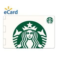 the starbucks card has a woman's face on it