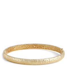 Rustic, yet refined, our hammered satin gold bangle exemplifies Italian artistry and the enduring appeal of 14K yellow gold. The textures play beautifully with the light. As part of our Toscano Collection, we worked with talented Italian artisans and designers to curate a bangle that’s as effortless to wear as it is to love. Gold Bangle, Gold Collection, Art Jewelry, Gold Bangles, Jewelry Art, Types Of Metal, Jewelry Shop, Gold Metal, Jewelry Bracelets