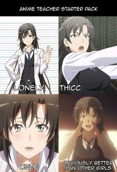 Shizuka Hiratsuka, Anime For Life, Funny Car Memes, Anime Jokes, Anime Memes Funny, Anime Meme, Cartoon Jokes, Anime Best Friends, Cute Comics