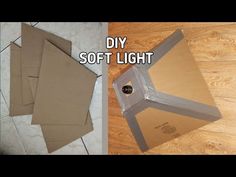 the diy soft light box is open and ready to be put into its packaging