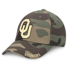 Support your team while enjoying your other favorite outdoor activities.  This new Officially Licensed NCAA Woodland Camo hat is made from garment washed cotton with a self adjustable strap on the back.  Your team loyalty will not be mistaken with a front logo and embroidered team name on the bill! Cotton Curved Visor Hat For Outdoor, Cotton Hat With Curved Visor For Outdoor, Collegiate Cotton Hats For Sports Events, Adjustable Casual Fitted Hat For Game Day, Casual Hats With Curved Visor For Fan Gear, Casual Six-panel Hat For Fan Gear, Adjustable Collegiate Hats For Outdoor, Collegiate Style Cotton Snapback Hat For Sports, Casual Game Day Hat With Curved Visor