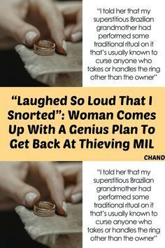 two pictures with the words laughing so loud that i snorted woman comes up with a genius plan to get back at thieving mill