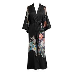 Spring Floral Kimono Robe Kimono Online, Robe For Women, Very Short Dress, Beautiful Kimonos, Amazing Fashion, Rockabilly Dress, Cap Dress, Womens Kimono, Long Kimono