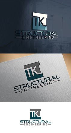 the logo for structural engineering is designed to look like it has been made into a house