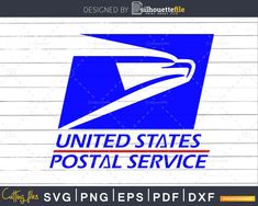 USPS United States Postal Service Post Office logo SVG Usps Svg, Post Office Logo, Post Office Activities, Truck Cards, Cricut Storage, Office Activities, Xmas Quotes, Mailbox Ideas, Mail Truck