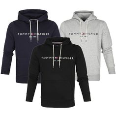 Tommy Hilfiger Men's Hoodie Fleece Lined Logo Sleeve Pullover Hooded Sweatshirt, Grey, L About Us Payment FAQs Tommy Hilfiger Men's Hoodie Fleece Lined Logo Sleeve Pullover Hooded Sweatshirt Our Price: $49.88 Retail Price: $89.99 With this Tommy hoodie you get both a classic and a modern sweater at home. The dark blue hoodie has an embroidered brand logo on the chest and is made of high quality cotton mixed with polyester, which gives the men's sweater a high wearing comfort and a soft touch. Combine the stylish sweater with a shirt for a smart- casual look or wear the sweater with jeans for a casual look. The men's sweater with hood has a Regular-Fit fit and therefore falls very spacious along the body, so that it offers you a lot of room to move. Features: Tommy Hilfiger Hoodie Core Embr Dark Blue Hoodie, Modern Sweater, Sweater With Hood, Tommy Hilfiger Hoodie, Stylish Sweater, Men Plus Size, Stylish Sweaters, Blue Hoodie, Tommy Hilfiger Man