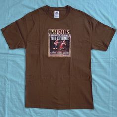 Vintage Primus "Tour De Fromage 2003" T-Shirt. Les Claypool's Epic And Relentless Punk/Funk Outfit; A Tee From Their 2003 North American Tour. Size Large Measures 20"W X 30.5"H. Gently Worn And In Excellent Condition. Funk Outfit, Les Claypool, Shirts Vintage, Vintage Men, North American, Colorful Shirts, Tee Shirts, Mens Shirts, Man Shop