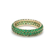 Real emerald ring eternity band in gold | Natural emerald cut eternity band ring | Pave emerald birthstone ring | Emerald wedding band gold STONE DETAILS : ✦ Gemstone : Emerald ✦ Gemstone Type : Natural ✦ Gemstone Size : 1.80 mm ✦ Gemstone Shape : Round ✦ Number of gemstones : 108 ✦ Gemstone Weight : 2-3 carats ✦ Gemstone Grade : AAA METAL DETAILS : ✦ Metal : 14K/18K Gold ✦ Metal Color : Yellow / White / Rose Gold ✦ Setting : Pave / Prong Setting ✦ Ring Box : Yes SHIPPING DETAILS : ✦ Shipped via Green Emerald Stackable Ring With Baguette Cut, Fine Jewelry Green Emerald Cut Eternity Band, Green Emerald Eternity Band Fine Jewelry, Green Baguette Cut Stackable Emerald Ring, Green Emerald Cut Eternity Band, Fine Jewelry Emerald Cut Emerald Eternity Band, Green Stackable Eternity Band For Formal Occasions, Green Emerald Eternity Band With Emerald Cut, Green Emerald Cut Emerald Eternity Band