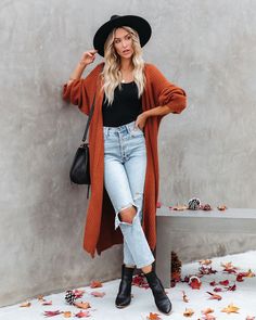 Earrings Snake, Knit Duster, Duster Cardigan, Trendy Fall, Outfit Inspo Fall, Mom Outfits, Inspiration Mode