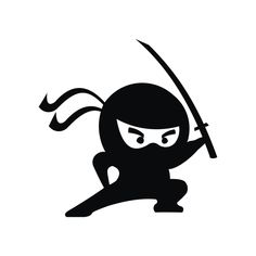 Ninja Silhouette, 3d Ninja, Flips Gymnastics, Cartoon Ninja, Side Wrist Tattoos