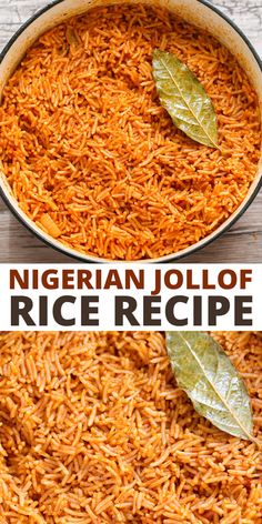 Nigerian Jollof Rice Recipe: Foolproof How-To - Sims Home Kitchen Nigerian Jollof Rice Recipe, Nigerian Jollof Rice, Jollof Rice Recipe, Savory Lunch, Rice With Chicken, Houston Food