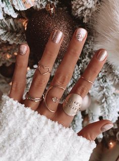 Metallic Nail, Nail Colors Winter, Winter Nail Designs, Fall Nail Colors, Color Street Nails, Designs Ideas, French Manicure, Nails Ideas, Holiday Nails