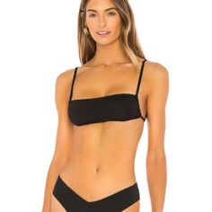 Size L Black 4-way Stretch Swimwear, Bra Friendly, Black Moisture-wicking Beach Top, Black Swimwear With Bra-friendly 4-way Stretch, Solid Pool-ready Bra Friendly Top, Black Bra-friendly Beachwear Top, Swimming Bathing Suits, Womens Swim