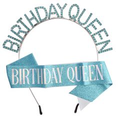 PRICES MAY VARY. AOPRIE Birthday Queen Crown & Sash for Women Blue Birthday Tiara for Girls Birthday Queen Headband Princess Crown Rhinestone Happy Birthday Accessories Queen Sash, Blue Tiara, Happy Birthday Queen, Queen Tiara, Rhinestone Accessories, Queens Tiaras, Birthday Tiara, Birthday Accessories, Crown For Women