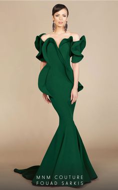 Couture dresses, located in downtown los Angeles, prom, pageant, eneving dresses Fouad Sarkis, Mnm Couture, Off Shoulder Evening Dress, Plastic Dress, Mermaid Evening Gown, Dresses Formal Elegant, Blue Gown, Off Shoulder Fashion, Mermaid Skirt