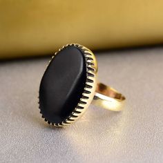 Black obsidian Ring, Natural Gemstone Ring, Handmade Wedding Ring, Gold obsidian Ring, Ring For Man And Women, personalized gift  SIZE :- All Size Are Available, choose from variation. METAL :- Brass ❥ Customers satisfaction is our biggest priority, please contact us with any questions/queries for future or existing orders, and we will do our best to make sure you are happy with your order. ♥ Please Make Sure to Include The Correct Address During Before Order. You Can return Item within 30 Days After Successful Delivery. We Offer 100% Money Back Guarantee If You Not Satisfied With Your Purchase. Return Charge Will Be Paid By Buyer Only. This is my shop link https://www.etsy.com/in-en/shop/AustereGifts?ref=seller-platform-mcnav Thank you🥰 for shopping with us! Black Obsidian Ring, Gold Obsidian, Wedding Ring Gold, Ring For Man, Textured Bracelet, Obsidian Ring, Handmade Wedding Rings, Gold Flower Ring, Punk Earrings