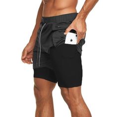 Summer Gym, Men's Streetwear, Fitness Shorts, Running Shorts Men, Men Running, Big Pocket, Sports Training, Pocket Pattern, Sports Brands