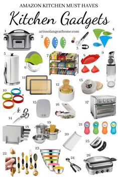 Cool kitchen tools, must-have kitchen gadgets, best tools for kitchen, cooking accessories, kitchen goods Best Amazon Kitchen Gadgets, Organize Bakeware, Cool Products Gadgets, Home And Kitchen Products Amazon, Random Gadgets, Fun Kitchen Gadgets, Must Have Kitchen Items, Kitchen Wishlist, Blogger Ideas