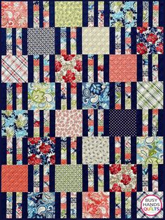 Picket Fence is a multi-sized quilt pattern that includes fabric requirements using 10" layer cake squares, fat quarters, or a combination of 10" squares and strips. Sometimes you want a square Throw, other times you may want to make a rectangular Throw; or a square Queen might fit your desired size better than a rectangular Queen. I've got you covered! You will find both square and rectangular Throws, as well as square and rectangular Queen quilts in this pattern. The blocks can be oriented dif Picket Fence Quilt, Fence Quilt Pattern, 10 Layer Cake, Cake Squares, Rail Fence Quilt, Simple Quilts, Layer Cake Quilt Patterns, Quilt Layers, Cake Quilt