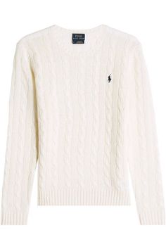 Mode Zara, Ralph Lauren Pullover, Timeless Chic, Digital Closet, White Polo, Stockholm Fashion, Ralph Lauren Outfits, Ralph Lauren Sweater, Knit Pullover