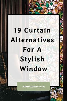 19 Curtain Ideas: Thinking Outside the Drapes for Window Dressing Large Window Coverings, Large Window Treatments, Small Window Treatments, Small Bathroom Window, Curtain Alternatives, Window Treatments Ideas, Bathroom Window Curtains