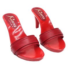 HANDMADE CLOGS red lacquered platform double red upper in leather heel 9 cm + plateau 2 cm craftsman-made DON'T FORGET TO CHECK THE SIZE BEFORE COMPLETING THE PURCHASE High Heel Clogs With Padded Heel For Formal Occasions, Formal High Heel Clogs With Padded Heel, Patent Leather Heels With Wooden Heel, Round Toe, Patent Leather Heels With Wooden Heel And Round Toe, Red Open Heel Heels With Deep Heel Cup, Red Sandals With Reinforced Open Heel, Red Classic Sandals With Round Toe, Classic Red Sandals With Round Toe, Leather Slip-on Heels With Red Sole