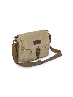 This vintage canvas messenger bag is suitable for a variety of people in daily use, it has a large capacity for necessities or personal belongings to be put in, such as ipad and other gadgets. With its vintage outlook and comfort material, this multi-functional shoulder bag will be indispensable for your daily life.Gootium Canvas Messenger Bag Vintage Crossbody Shoulder Bag Khaki    Fabric Plain Messenger Bag   Men Bags, size features are:Bust: ,Length: ,Sleeve Length: Cool Messenger Bags, Mens Crossbody Bag, Canvas Messenger Bag, Canvas Crossbody Bag, Bags Aesthetic, Pretty Bags, Messenger Bag Men, Vintage Canvas, Cute Bags