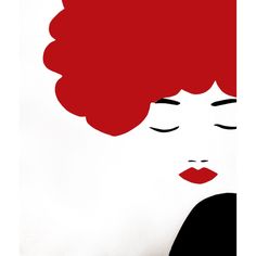 an image of a woman with red hair