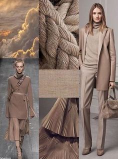 Warm Taupe Taupe Color Outfits, Taupe Outfit Color Combinations, Taupe Top Outfit, Taupe Color Combinations, Fashion Challenge, Mocha Mousse, Taupe Fashion, Taupe Colour