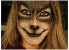 Dog Makeup, Fantasy Make-up, Make Up Designs, Animal Makeup