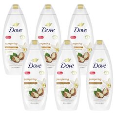 6-Pack New Dove Body Wash for Dry Skin Shea Butter with Warm Vanilla Cleanser That Effectively Washes Away Bacteria While Nourishing Your Skin 22 oz Shea Butter Body Wash, Body Wash For Dry Skin, Dove Body Wash, Shea Body Butter, Layers Of Skin, Bath Soap, Great Body, Shower Gel, 6 Pack