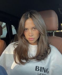 Platinový Blond, Haircut Selfie, Photo Hijab, Kadeřnické Trendy, Brown Hair Looks, Brown Hair Inspo, Vlasové Trendy, Cute Hairstyle, Hairstyles For Layered Hair