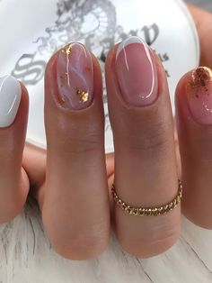 Free Returns ✓ Free Shipping✓. 24pcs Short Coffin Shape Gradient Pink False Nails, Fashionable & Minimalist Ice Transparent Manicure Set, Press-On Nails For Women And Girls Nail Supplies- Press On False Nails at SHEIN. Nail Gel For Short Nails, French Nails Style, Cute Short Wedding Nails, Biab Nail Art French Tip, Nails With Foil Art, French Art Nail Design, Short Gel Nails Sparkle, Wedding Simple Nails, Short Nails With Nail Art