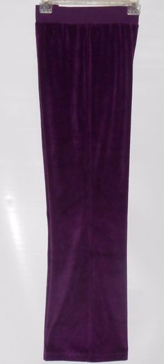 Total Girl Plus Size Velour Casual Pants Purple XL/18 1/2 NWT   Up for consideration from TOTAL GIRL PLUS SIZE VELOUR CASUAL PANTS IN SIZE XL/18 1/2 WIDE RIBBED ELASTIC WAISTBAND MOCK DRAWSTRING FLARE LEG COLOR: PURPLE RIBBED ELASTIC WAISTBAND MOCK DRAWSTRING  FLARE LEG 80% COTTON - 20% POLYESTER - TRIM 100% COTTON MACHINE WASH AND DRY MEASUREMENTS: (ALL MEASUREMENTS ARE APPROX.) WAIST 34 1/4" UNSTRETCHED - 42" STRETCHED - LENGTH FROM INSEAM 31" NEW WITH TAGS VERY PRETTY PANTS FOR THE Pretty Pants, Total Girl, Tie Dye Skirt, Color Purple, The Fall, Casual Pants, Trim, Plus Size, Elastic