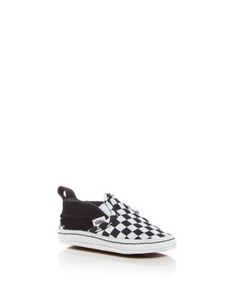 Vans Unisex Slip On V Check Crib Shoe Sneakers - Baby Crib Shoe, Baby Sneakers, Crib Shoes, Cribs, Shoes Sneakers, Pick Up, In Store, Buy Online, Slip On