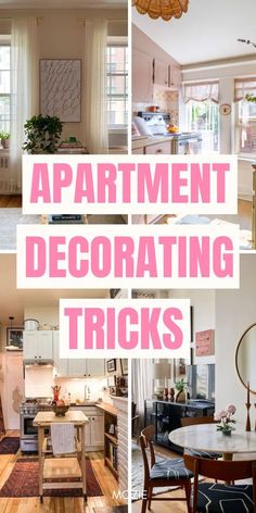 apartment decorating tricks that are easy to do