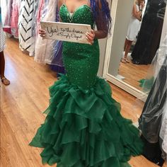 Form Fitted Hunter Green Formal Dress, Green Formal Dress, Green Formal Dresses, Colorful Dresses Formal, Hunter Green, Elegant Dress, Formal Dress, Black Tie, Gowns Dresses