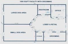 the floor plan for an office building