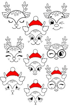 Reindeer Face