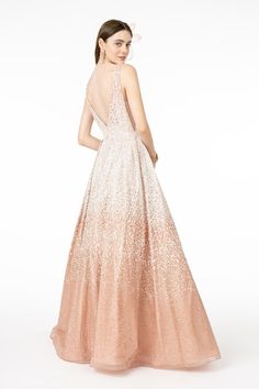 Prom Dress Blush Prom Dress, Neck Wedding Dress, Snow Princess, Falling Snow, Perfect Prom Dress, Long Evening Gowns, Illusion Dress, Prom Dresses Online, Princess Style