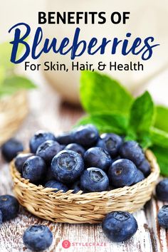 10 Little Known Benefits Of Blueberries For Skin, Hair, And Health Benefits Of Berries, Improved Health, Hair Nutrition, Micro Nutrients, Bowl Of Cereal, Healthy Foodie, Holistic Nutrition, Traditional Medicine