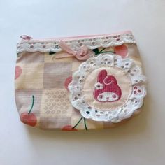 Tissue Case, Cute Sewing Projects, Sanrio My Melody, Cute Wallets, Pretty Bags, My Melody, Cute Crafts