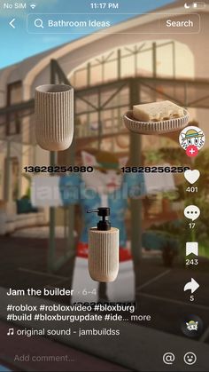 the screenshot shows different types of outdoor lighting